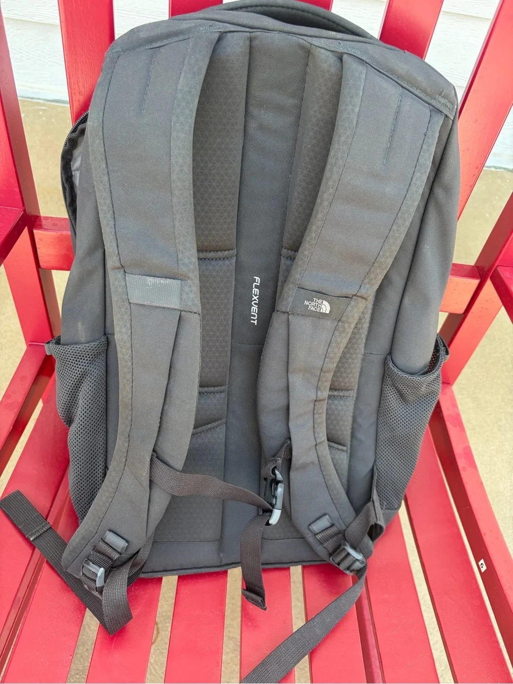 The North Face Black Jester Backpack with Bungee Cord